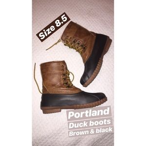 Portland duck boots